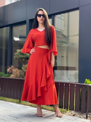 Bluza sa V izrezom